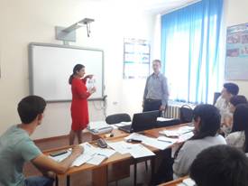 А demonstration practical lesson “Social problems and global challenges of modern society”